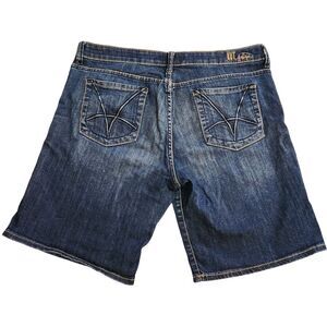 Kut from the Kloth Catherine Boyfriend Shorts Jorts Denim Women's 12 Distressed